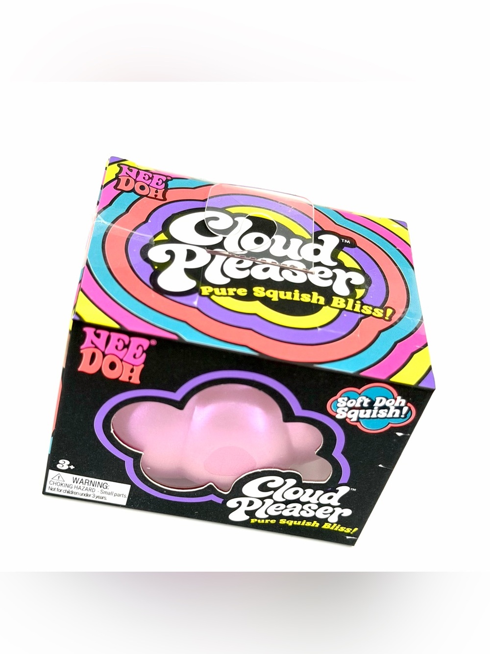 NeeDoh Cloud Pleaser Pink Pearl Squishy Schylling NEW 2026